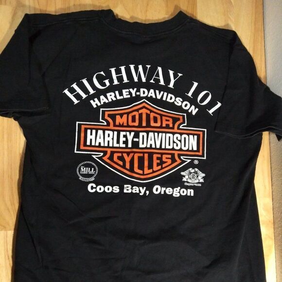 Vintage Harley Davidson Lighthouse Run 2002 T-Shirt - Picture 6 of 8